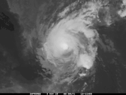 Video of Chapala making landfall on Yemen
