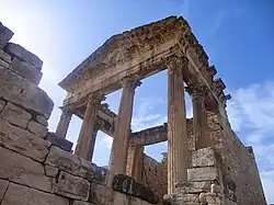 Thubuscum, a Roman fort that was besieged by the forces of Tacfarinas in 24 AD.