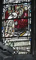 St Chad places his bishopric at the disposal of Theodore.