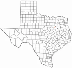 Location of Rice, Texas