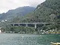 Viaduc autoroutier de Chillon sur la N9