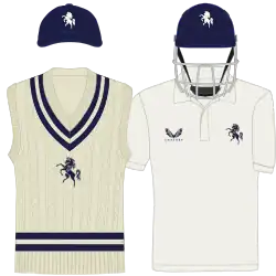Clothing and headwear used when playing cricket