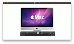 在Mac OS X Snow Leopard下的QuickTime Player X