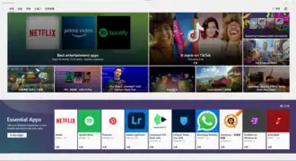 运行于Windows 10的Windows Store