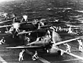 1941年從翔鹤号航空母舰出發,準備偷襲珍珠港的軍機