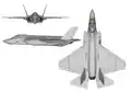F-35C三視圖