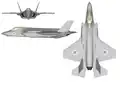 以色列F-35I的三視圖